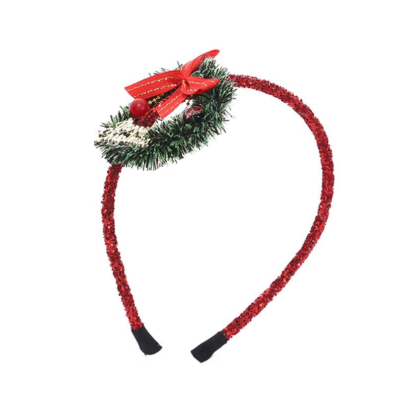 ヘアアクセサリー 男女兼用 クリスマス ギフトセット クリスマス ヘアバンド キーホルダー 高品質 パー..