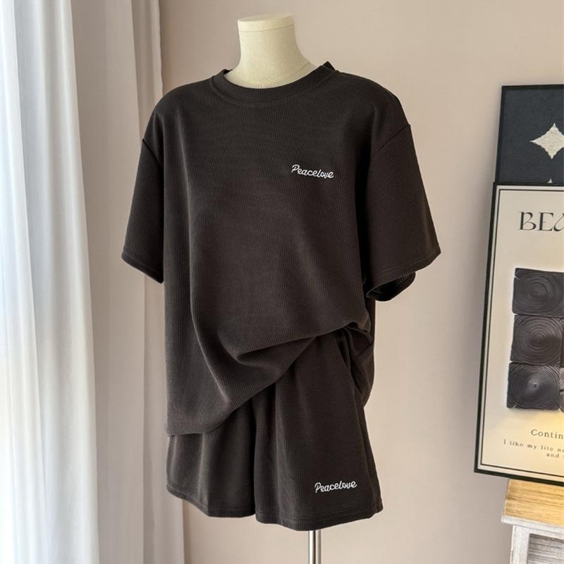 セットアップ レディース 半袖Tシャツ 短パン 2点セット 部屋着 ルームウェア 普段使い 接触冷感 快適 ..