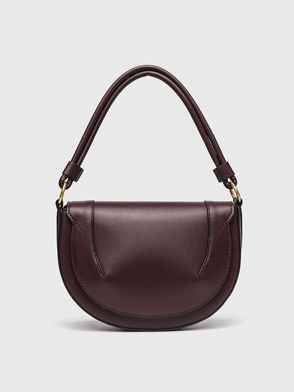 バッグ レディース 鞄 馬鞍バッグ ショルダーバッグ ハンドバッグ 斜めがけ ブラック ブラウン レッド ..