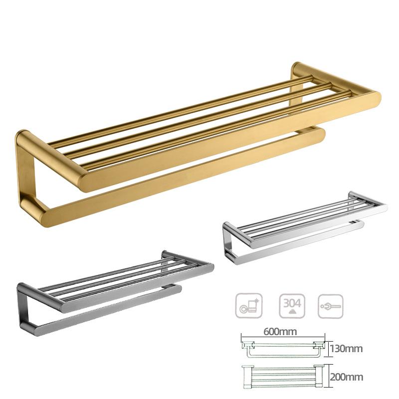 浴室 バスルーム 収納 セット タオル掛け タオルバー シャワーラック コーナーラック 石鹸置き コップ..