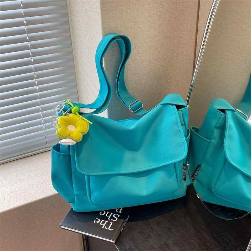 トートバッグ レディース 秋冬 大容量 帆布 鞄 通勤 カジュアル キャンバス ステッチ ミルクティー ホ..