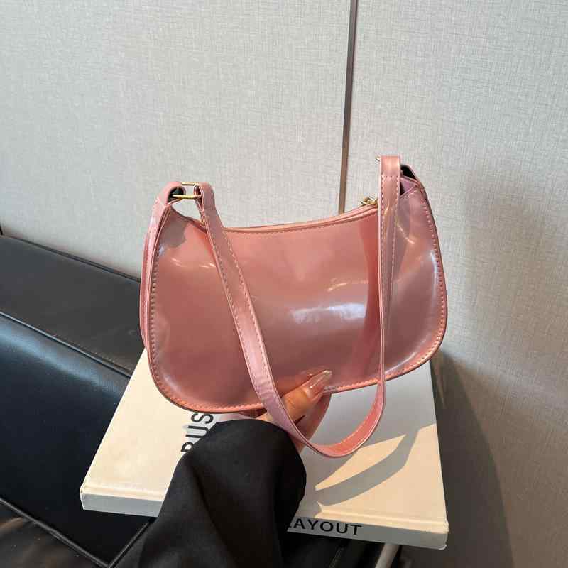 ショルダーバッグ レディース ハンドバッグ バケットバッグ レザー PU ブラック ホワイト レッド ピンク系 鞄 カバン おしゃれ かわいい シンプル カジュアル 普段使い