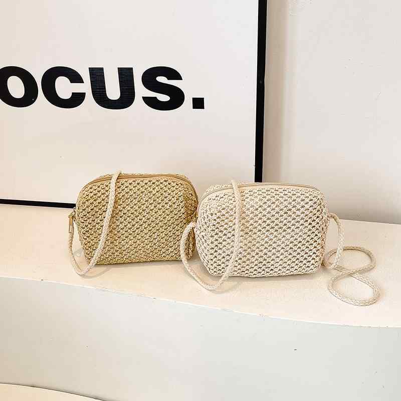 かごバッグ レディース ミニ ショルダーバッグ 小さめ 草編みバッグ 春夏 斜めがけ かわいい ナチュラ..