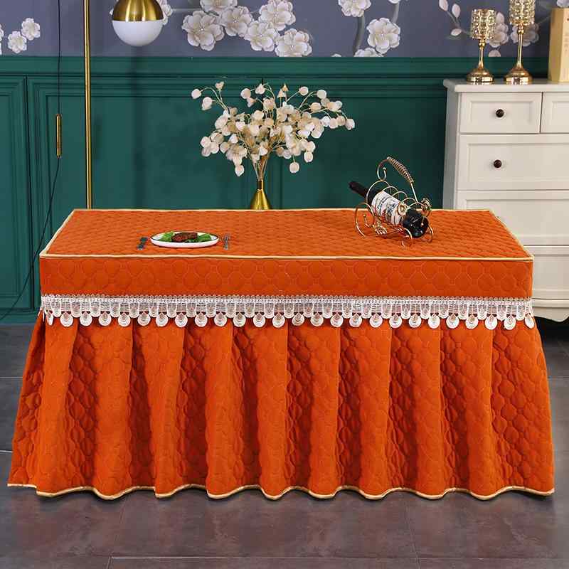 テーブルクロス 電気ストーブカバー 長方形 炬燵カバー こたつ布団 ミンクフリース 高耐熱 北欧風 イン..