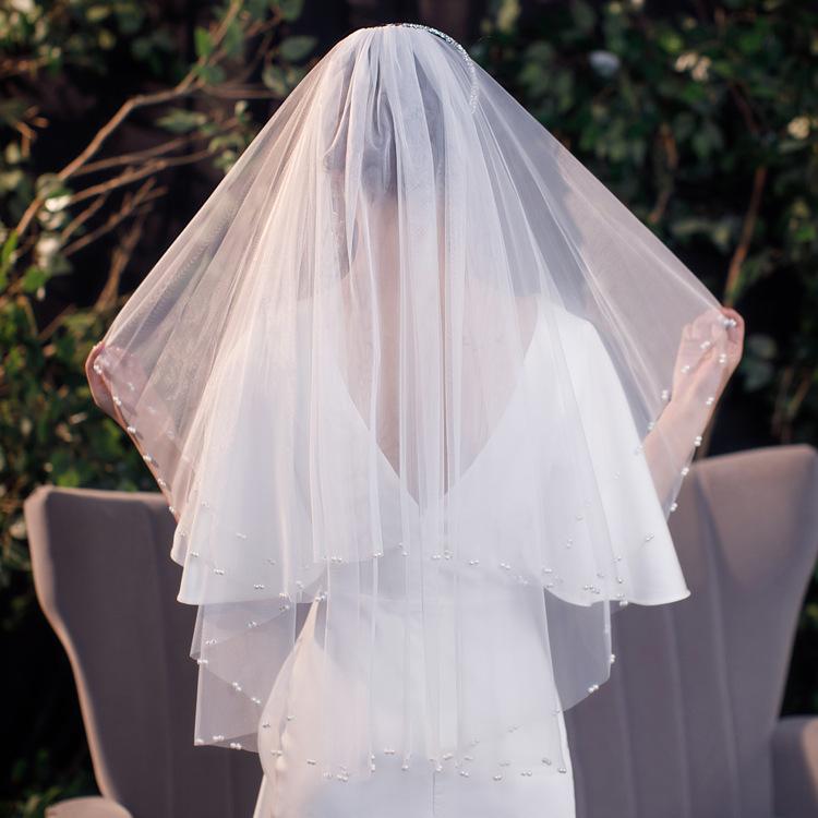 ウェディング ベール レディース ブライダル ヘアアクセサリー コーム付き 森ガール ナチュラル 結婚式..