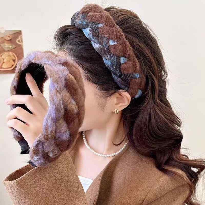 ヘアバンド レディース ボヘミアン エスニック 編み込み カチューシャ ワイド レトロ 高見え 小顔効果 ..