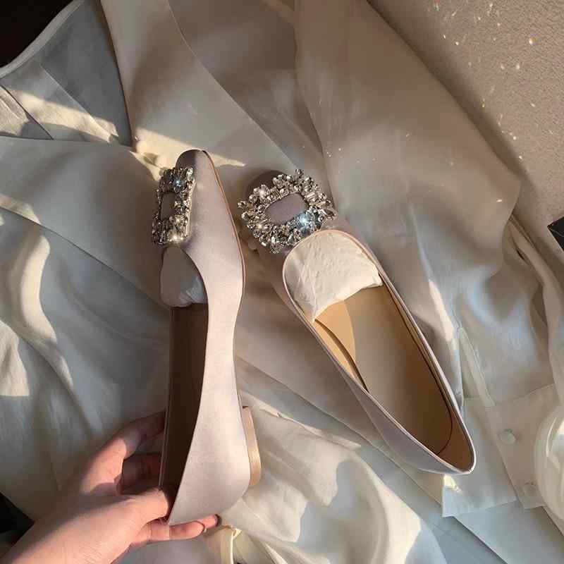 パンプス レディース マリージェーン フラット ローヒール ラウンドトゥ 羊皮 本革 レザー ぺたんこ靴 ..