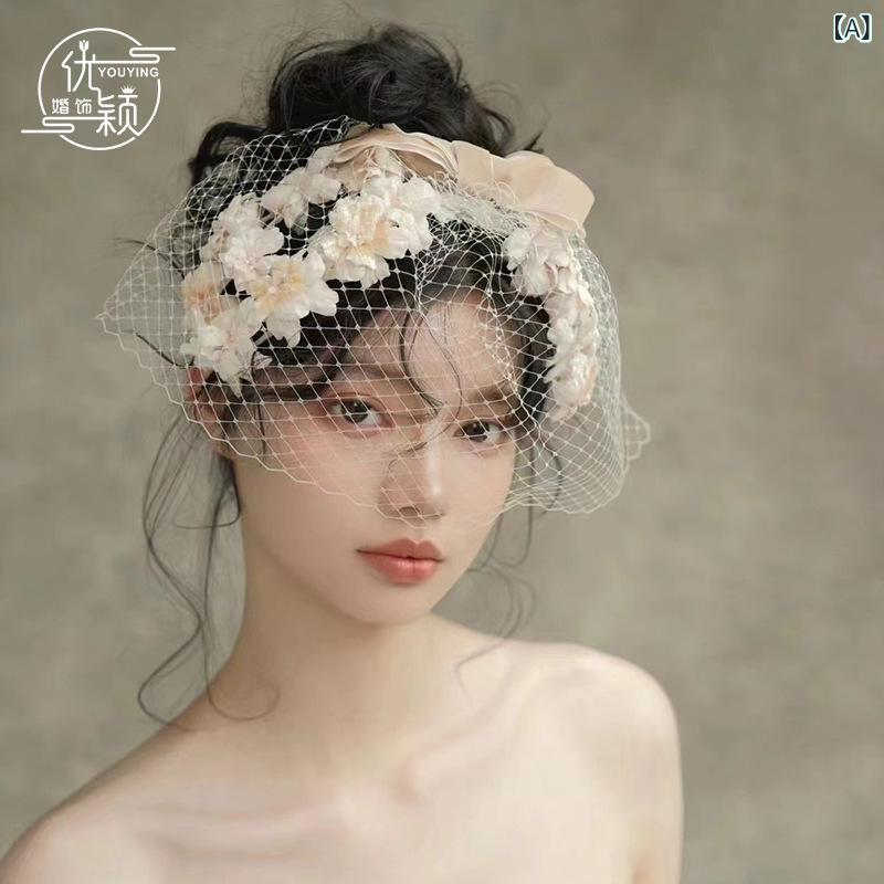 ヘアバンド レディース 髪飾り ヘッドドレス ウェディング ブライダル アクセサリー 結婚式 花嫁 森ガ..