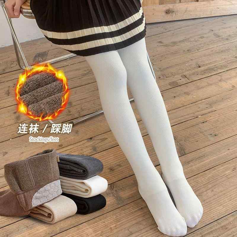 子供服 タイツ・レギンス 女の子 ベビー 厚手 裏起毛 冬 あったか コットン 70 80 90 100 110 120 130 ..