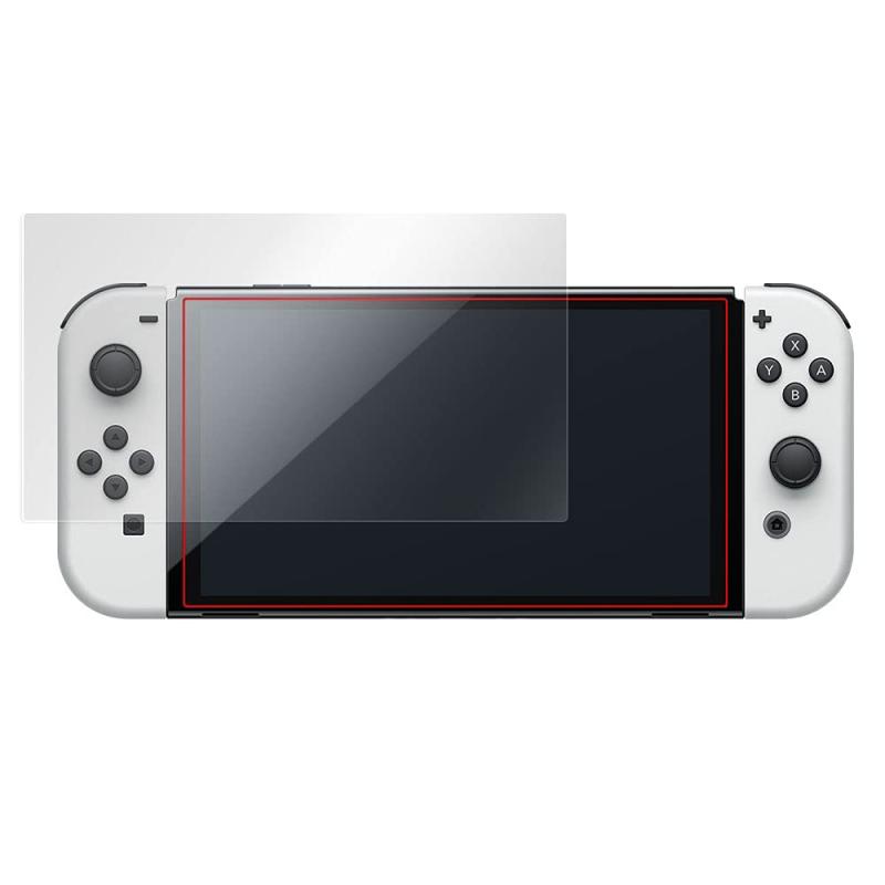 ミヤビックス 傷修復 液晶保護フィルム 防指紋 防気泡 Nintendo Switch (有機ELモデル) 用 日本製 OverLay Magic OMSWITCHOLED/12