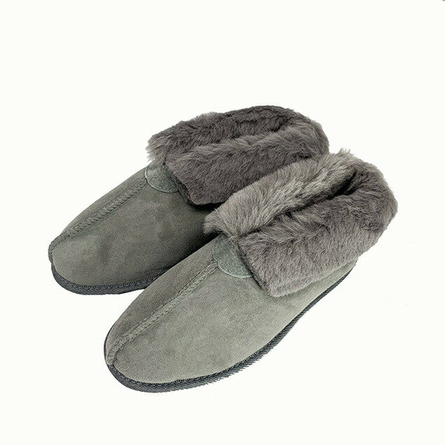 100%オーストラリアンメイドムートンスリッパブーツタイプチェストナットMandicShoes社製/S~LLサイズ