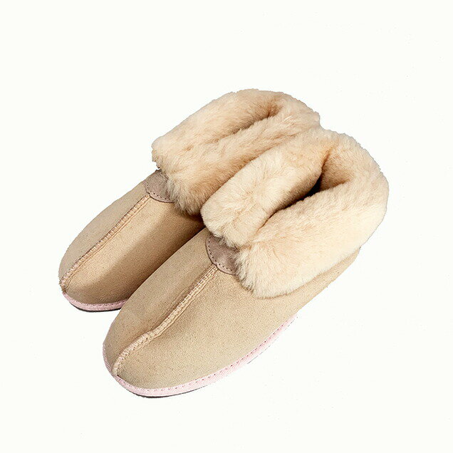 100%オーストラリアンメイドムートンスリッパブーツタイプチェストナットMandicShoes社製/S~LLサイズ