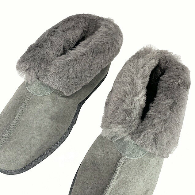 100%オーストラリアンメイドムートンスリッパブーツタイプチェストナットMandicShoes社製/S~LLサイズ