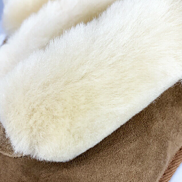 100%オーストラリアンメイドムートンスリッパブーツタイプチェストナットMandicShoes社製/S~LLサイズ