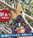 【 送料無料 】訳アリ 剪定ばさみ 2段階調節可能 ( 黒 + 金色 ) 錆びにくい 握りやすい フッ素コーティング 安全ロック付 剪定バサミ 剪定鋏 剪定ハサ...