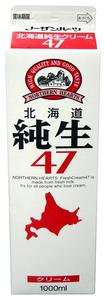 よつ葉ノーザンハーツ北海道純生クリーム47％　1000ml