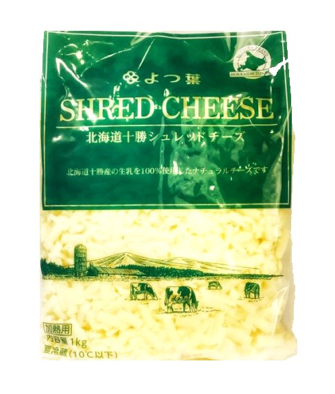 よつ葉シュレッドチーズ（ミックスチーズ）1kg×10袋