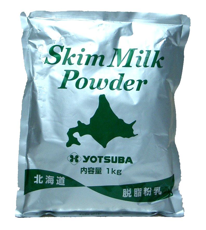 よつ葉北海道脱脂粉乳 1kg×12袋入(スキムミルク)の商品画像