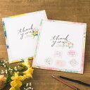【5/15★RカードでP10倍】Flower Gallery 花を贈る寄せ書き色紙〈スクエア〉 敬老の日 (ggys)