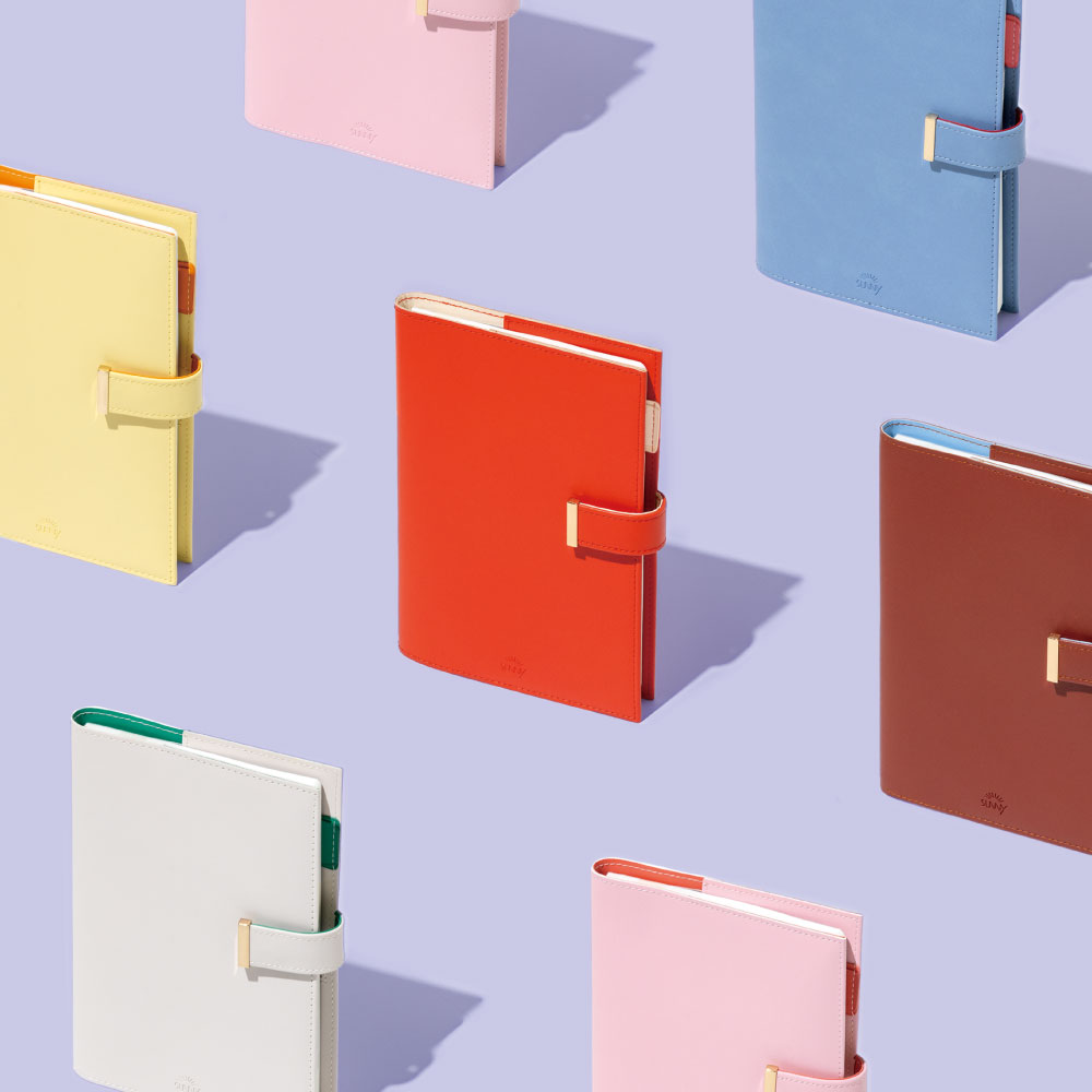 手帳 スケジュール帳 ウィークリー SUNNY サニー トラッドカバー《2026年/4月始/B6サイズ》2026 4月始まり ビジネス手帳 システム手帳 ウィークリー手帳 シンプル かわいい おしゃれ カスタマイズ SUNNY SCHEDULE BOOK lst-4