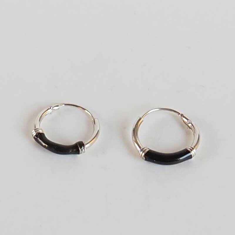 乐天商城 - シルバーフープピアス 20-EH050×1ペア【送料無料】【シルバー925】【シンプル】【ピアス】【リング】【フープ】【krabi】【クラビ】