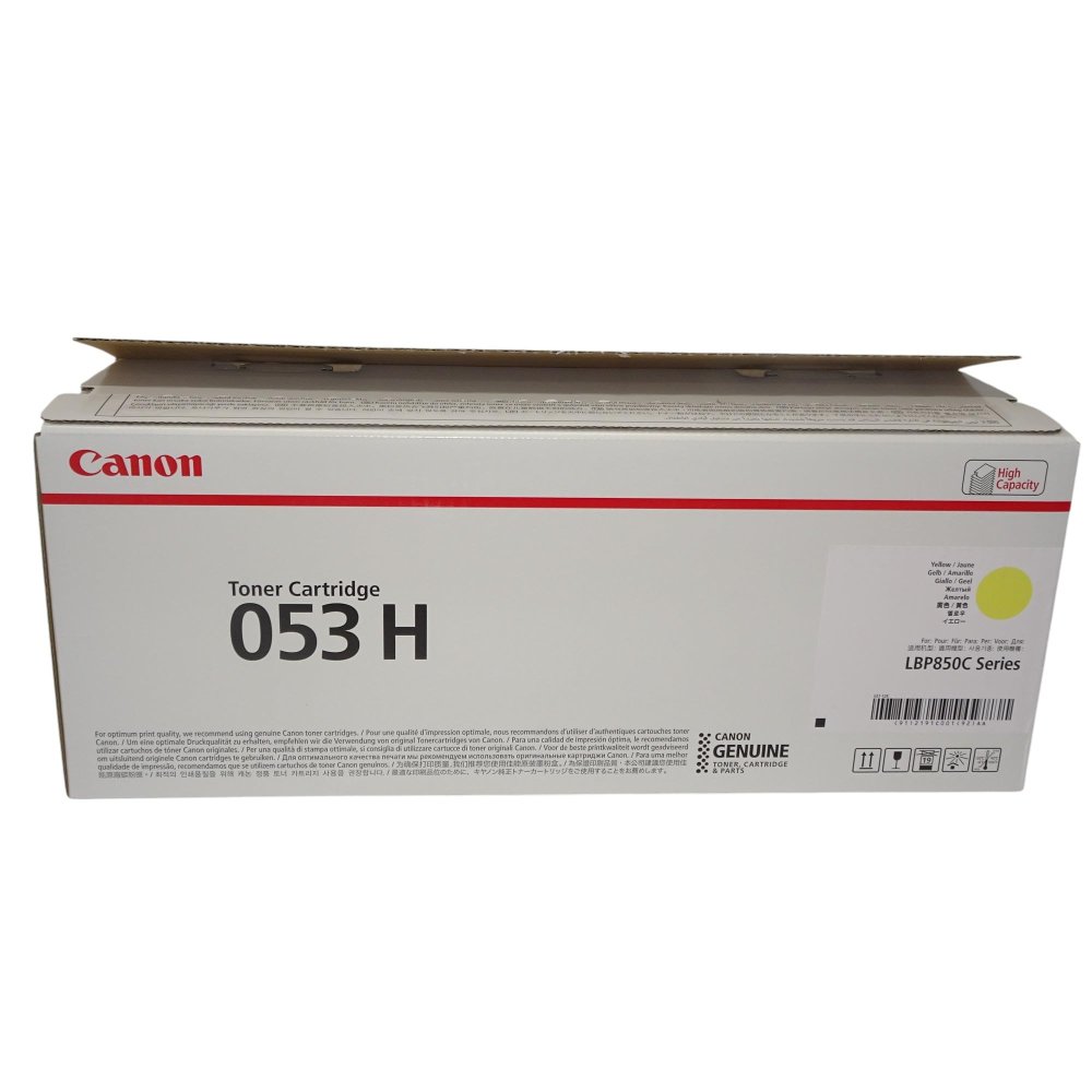 訳あり新品 純正 キヤノン Canon 純正トナー イエロー CRG-053HYEL