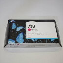 【訳あり新品】純正 日本HP HP728 インクカートリッジ マゼンタ130ml F9J66A