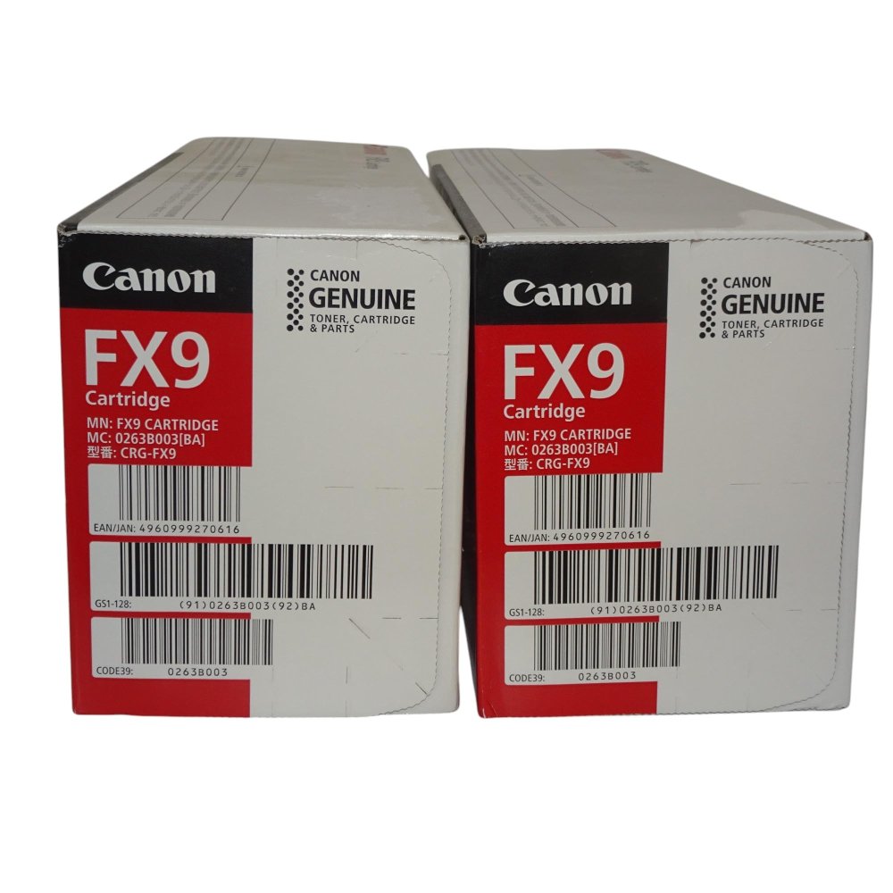 【訳あり 新品 純正】キヤノン FX-9 トナーカートリッジ 純正 2本セット