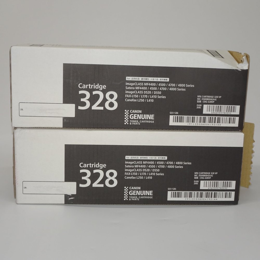 【訳あり 新品 純正】Canon トナーカートリッジ CRG-328 2本