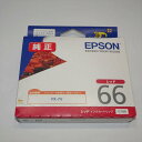 訳あり新品 純正 エプソン EPSON インクカートリッジ ICR66 レッド