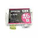 【中古】エプソン 純正 インクカートリッジ サッカーボール ICM46 マゼンタ