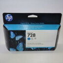 日本HP HP728 インクカートリッジ シアン130ml F9J67A