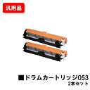CANON キヤノン ドラムカートリッジ053(CRG-053DRM) お買い得2本セット 汎用品 ノーブランド品 【最短即日出荷】【送料無料】【LBP853C...