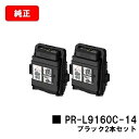 NEC トナーカートリッジ PR-L9160C-14 ブラックお買い得2本セット【純正品】【翌営業日出荷】【送料無料】【Color MultiWriter 91...