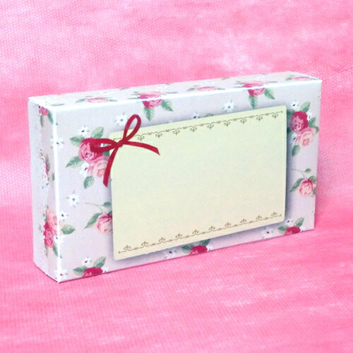 ラッピング ラッピング用品 プチギフト 【ラッピングボックス/ガーリー(小花ピンク)】 プチギフト ギフト プレゼント 誕生日 バレンタイン 手作り お菓子 包...