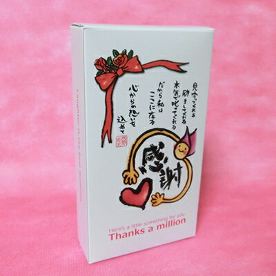 ラッピング ラッピング用品 プチギフト 【ラッピングボックス/和詩 感謝】 プチギフト ギフト プレゼント 誕生日 バレンタイン 手作り お菓子 包装 おもしろ