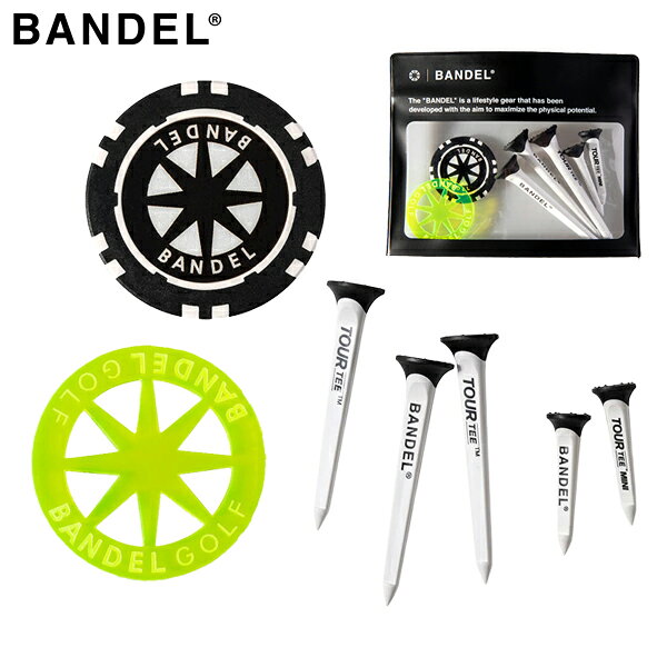 バンデル BANDEL メンズ レディース マーカー＆ティー マーカー2個 ロングティー3本 ショートティー2本セット Golf Gift Set ゴルフ 【送料無料】