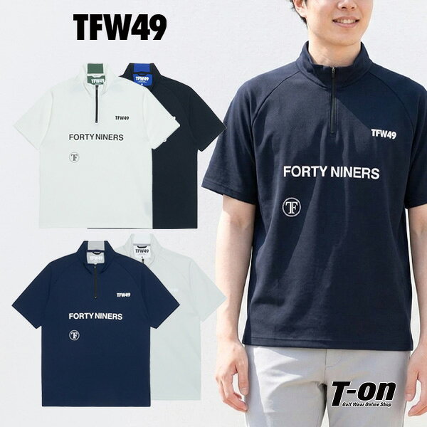 TFW49 半袖シャツ XL ネイビー/ブルー TFW49 半袖シャツ XL ネイビー