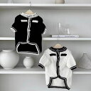 【よりどり2着で300円OFF・3着で500円OFFクーポンあり】犬服 春 冬服 ドッグウェア ニット セーター パール 前開き 柔らかい 暖かい 着せやすい ...