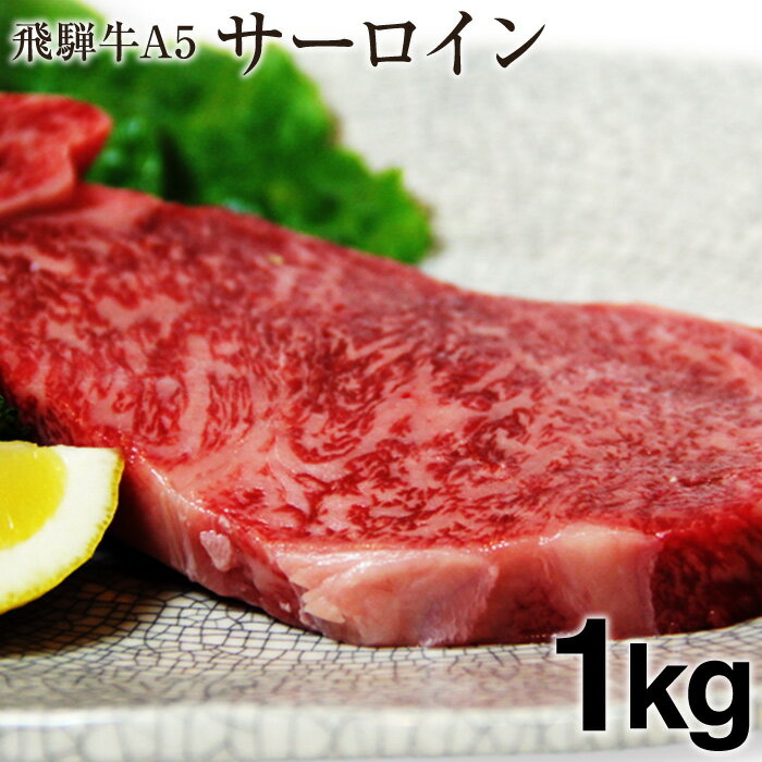 やきにく豚海 焼き肉 【送料無料】 飛騨牛 A5等級 サーロインステーキ 岐阜県産 1kg