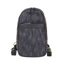 【TONYstyleオリジナルバッグ】岡山・井原デニム2wayボディバッグ 〜インディゴ濃紺デニム〜井原デニム 倉敷デニム 斜め掛け 男女兼用 メンズバッグ メッセンジャー 倉敷デニム 本革 児島ジーンズ 自転車バッグ