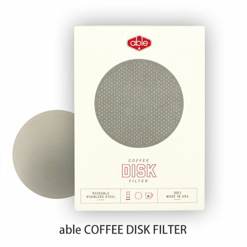 able COFFEE DISK FILTER GCu GAvXpXeXtB^[ (X^_[h)