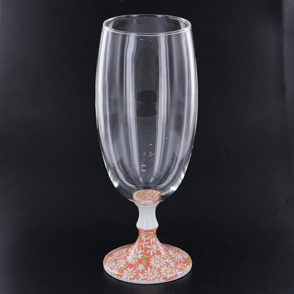 Rakuten - 有田浪漫ビールグラス フルール INT-102-5-赤小菊