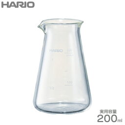 HARIO ハリオ コニカルSAKEピッチャー 200ml CSP-200 耐熱ガラス