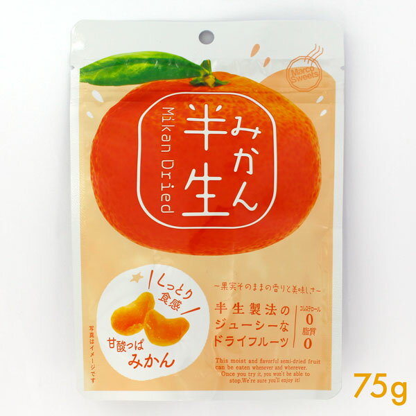 半生フルーツ みかん 75g しっとり食