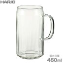 HARIO ハリオ 耐熱グラス カン 450ml HGK-450-M