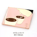 SUJAK バリスタ マグネット カッピング女性 44×54mm SJ_MG_111
