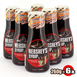 HERSHEY'S ハーシー チョコレートシロップ 260g×6本