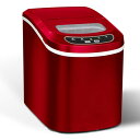 ベルソス 高速製氷機 VS-ICE02 レッド 取寄品/日付指定不可 送料無料