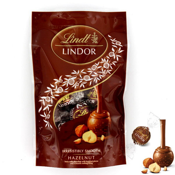 LINDT（リンツ） 8998 リンドール ヘーゼルナッツパック 5P